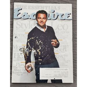 Esquire Leo Dicaprio March 2010 Volume 153, Issue No. 3 Magazine M455‎